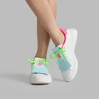 Women's Leather Kiltie G.112 Spikeless Golf Shoe - White