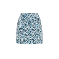 Women's Techno Printed 18 Inch Skort