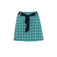 Women's Tile Print 16 Inch Skort