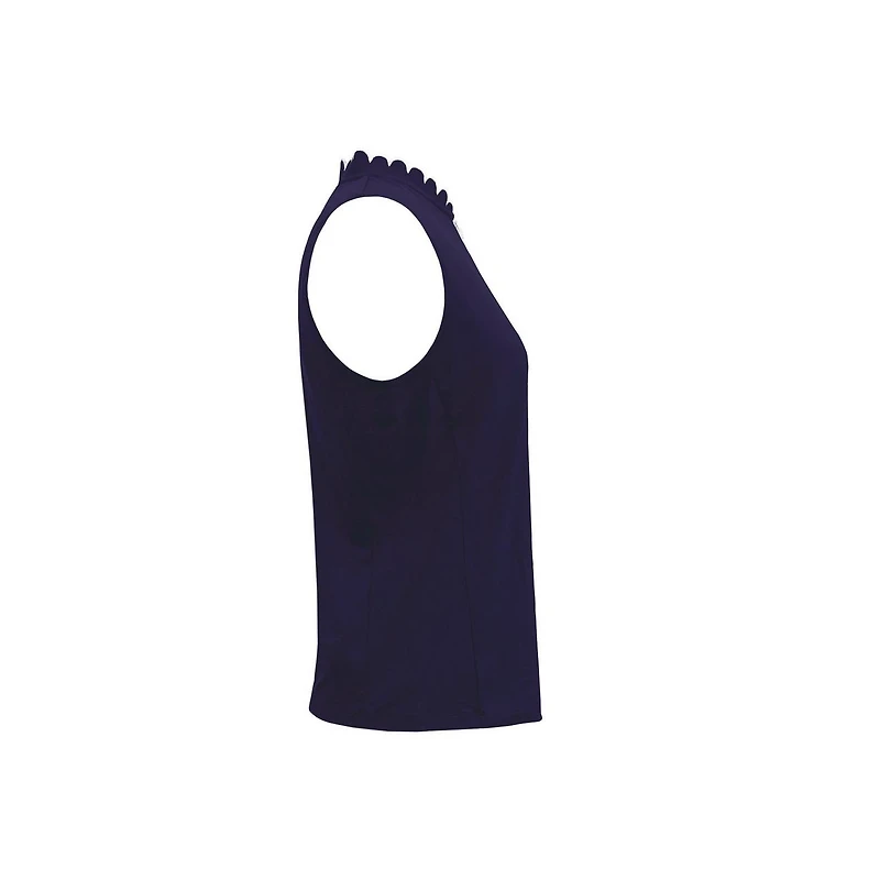 Women's Velocity Scalloped Sleeveless Top