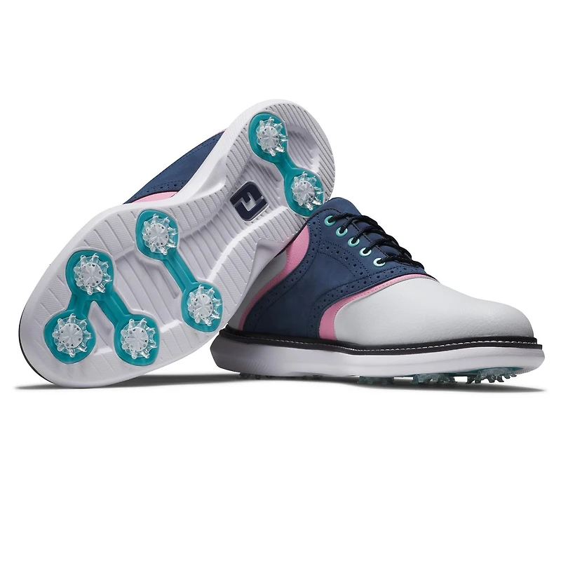 Men's Traditions Saddle Spiked Golf Shoe