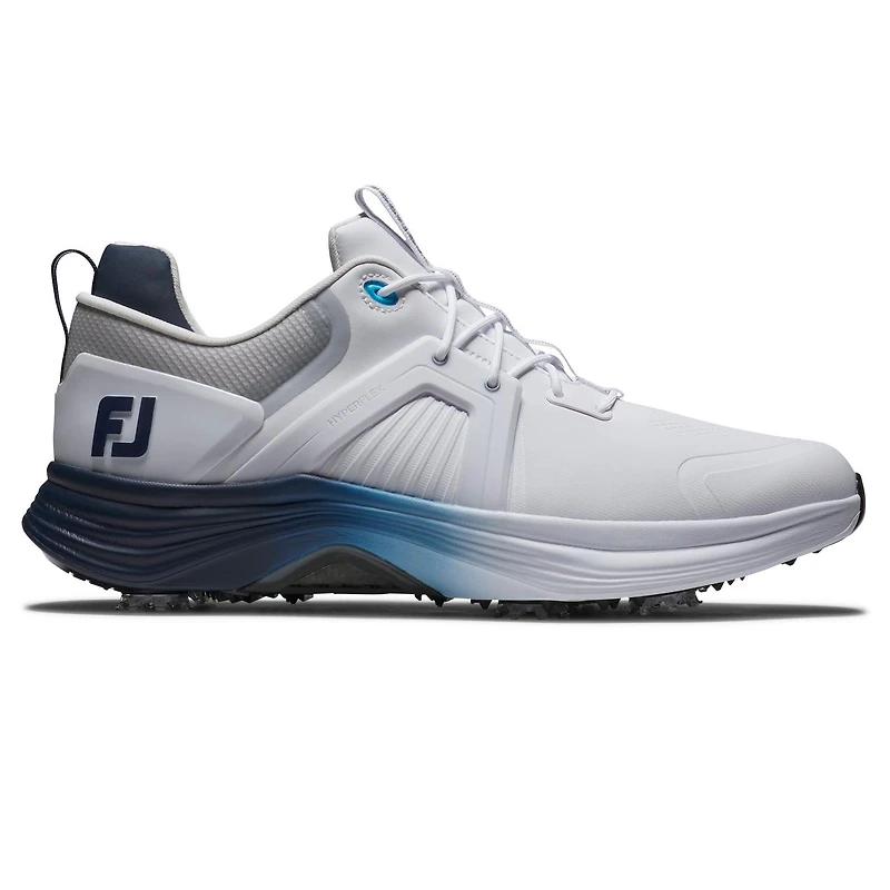 Men's Hyperflex Carbon Spiked Golf Shoe - White/Blue