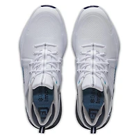 Men's Hyperflex Carbon Spiked Golf Shoe - White/Blue