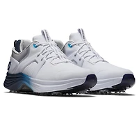 Men's Hyperflex Carbon Spiked Golf Shoe - White/Blue