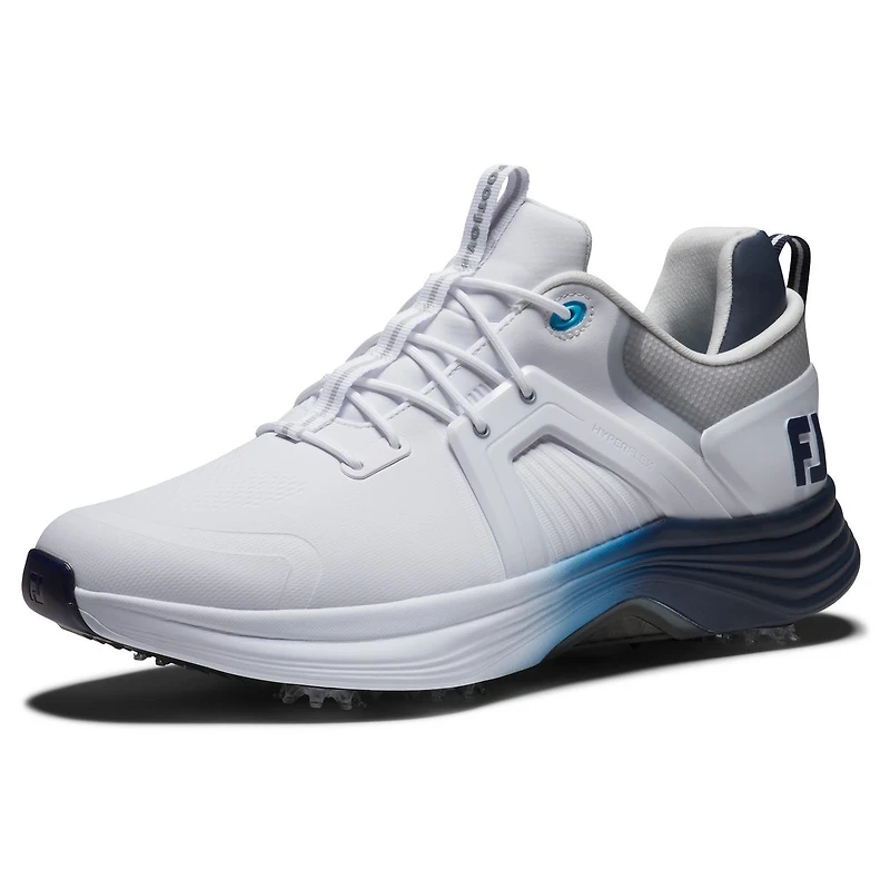 Men's Hyperflex Carbon Spiked Golf Shoe - White/Blue