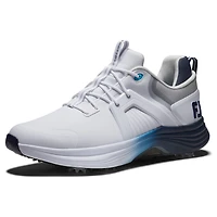 Men's Hyperflex Carbon Spiked Golf Shoe - White/Blue