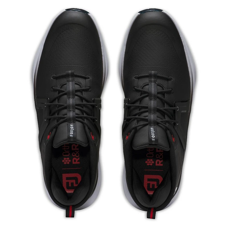 Men's Hyperflex Spiked Golf Shoe - Black/Grey/Red