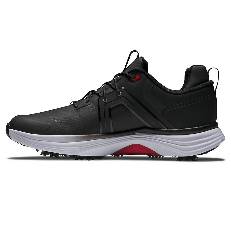 Men's Hyperflex Spiked Golf Shoe - Black/Grey/Red