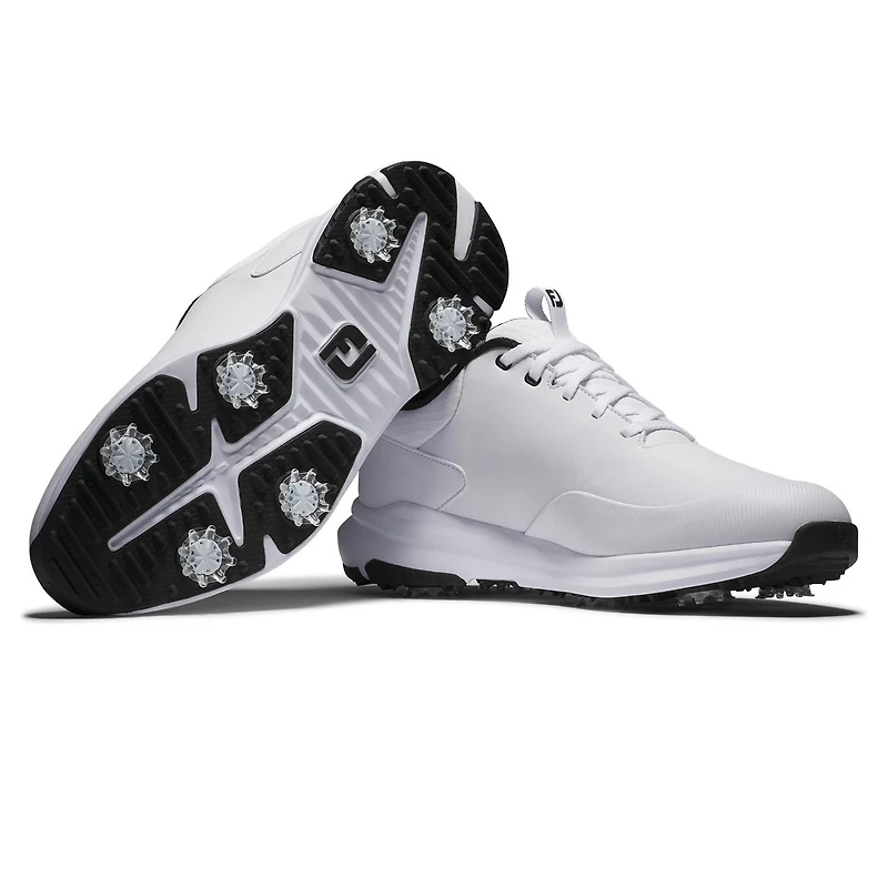 Men's Tour Rival Spiked Golf Shoe - White