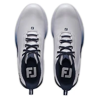 Men's Fuel Spikeless Golf Shoe - White/Blue