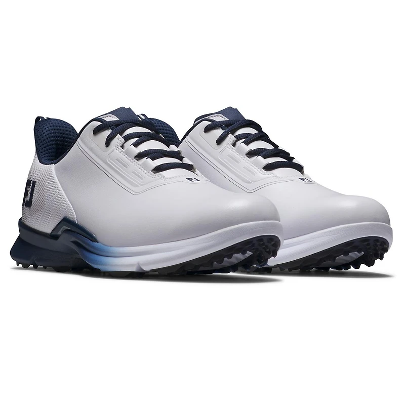 Men's Fuel Spikeless Golf Shoe - White/Blue