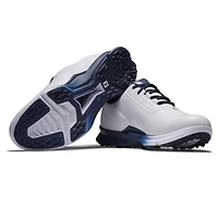 Men's Fuel Spikeless Golf Shoe - White/Blue
