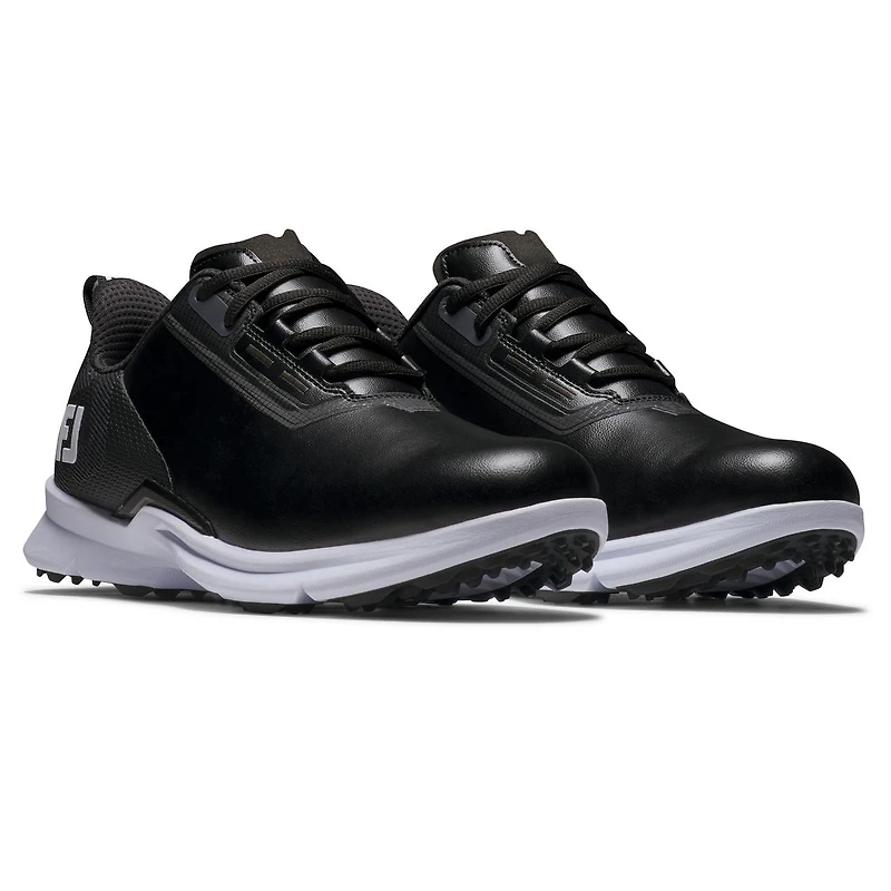 Men's Fuel Spikeless Golf Shoe - Black/White