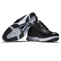 Men's Fuel Spikeless Golf Shoe - Black/White