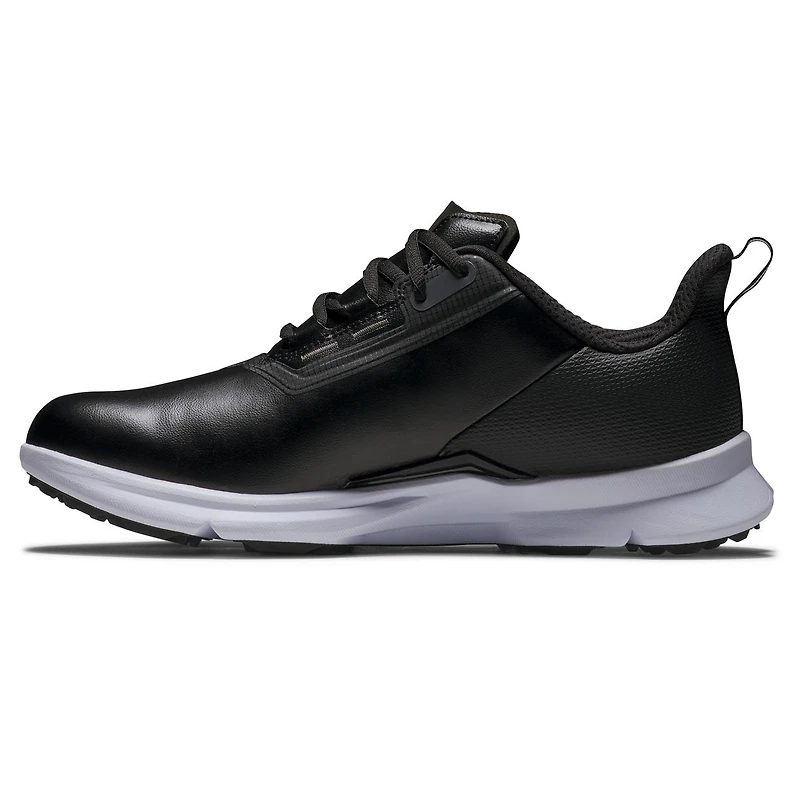 Men's Fuel Spikeless Golf Shoe - Black/White