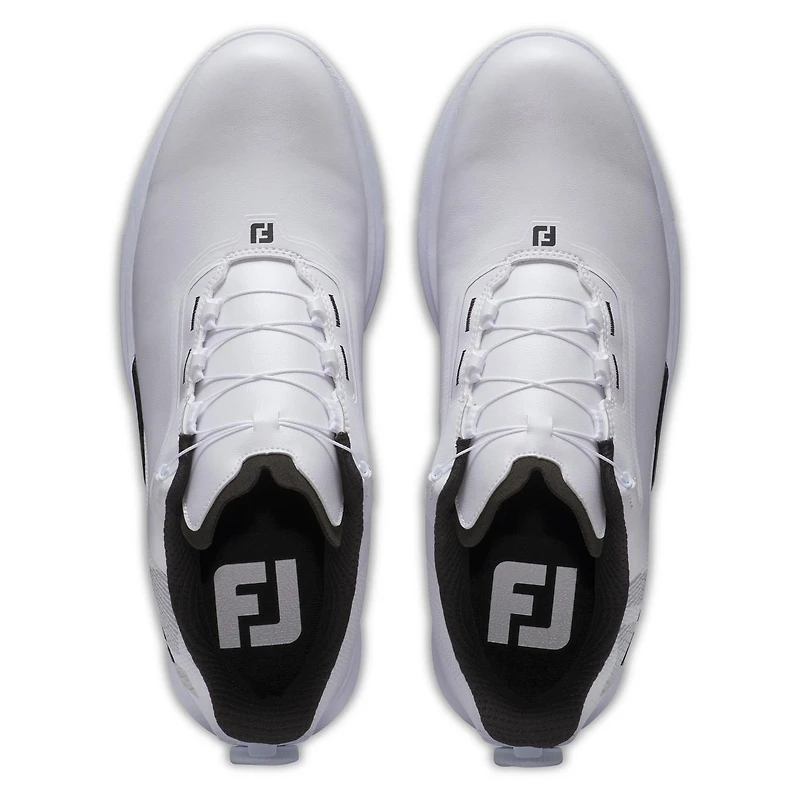 Men's Fuel BOA Spikeless Golf Shoe - White/Black