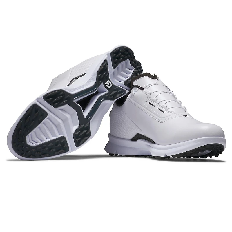 Men's Fuel BOA Spikeless Golf Shoe - White/Black