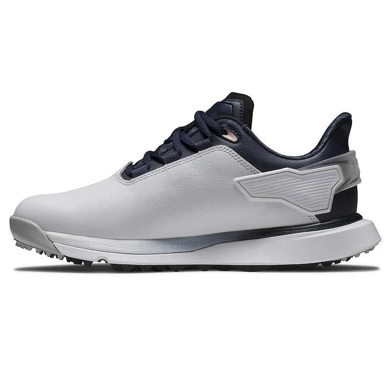 Prior Generation - Women's Pro SLX Spikeless Golf Shoe - White/Navy/Pink