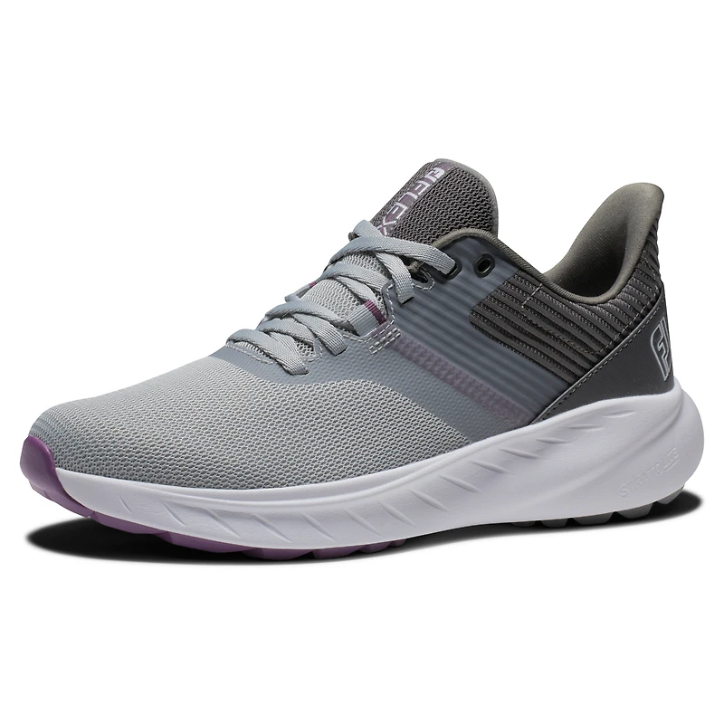 Prior Generation - Women's Flex Spikeless Golf Shoe Grey/Purple