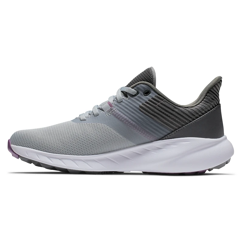 Prior Generation - Women's Flex Spikeless Golf Shoe Grey/Purple
