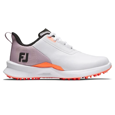 Junior Girls' Fuel Spikeless Golf Shoe - White/Pink