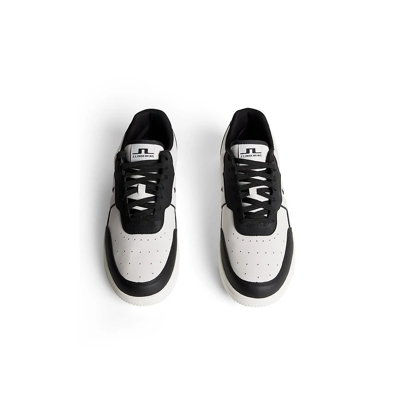 Men's Ace Low Top Spikeless Golf Shoe - White/Black