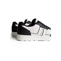 Men's Ace Low Top Spikeless Golf Shoe - White/Black