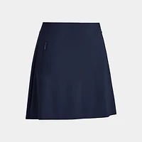 Women's Silky Tech Nylon A-Line Skort