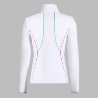 Women's Double Knit Contrast 1/4 Zip Midlayer