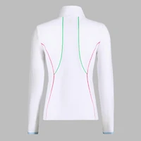 Women's Double Knit Contrast 1/4 Zip Midlayer