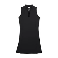 Women's 1/4 Zip Sleeveless Dress