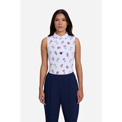 Women's With a Twist Sleeveless Polo