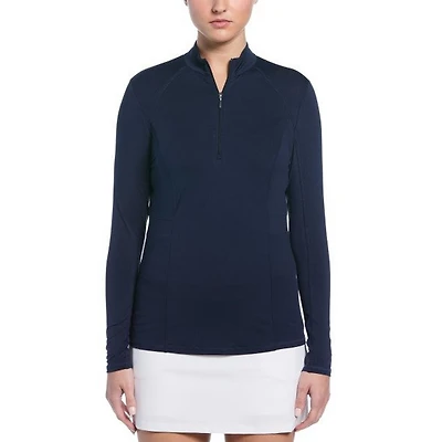 Women's Solid Sun Protection Longsleeve Top