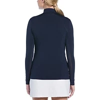 Women's Solid Sun Protection Longsleeve Top