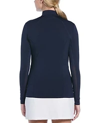 Women's Solid Sun Protection Longsleeve Top