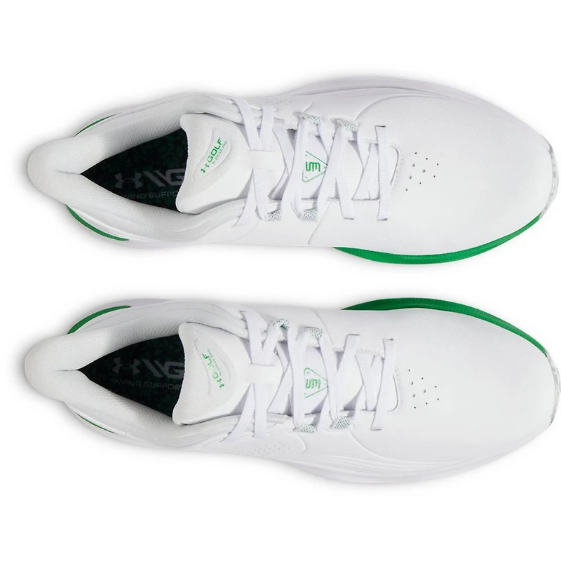 Men's Drive Pro Souvenir Spiked Golf Shoe - White/Green