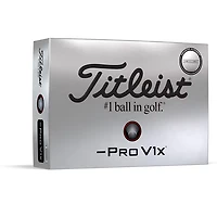 Pro V1x Left Dash Golf Balls - Enhanced Alignment