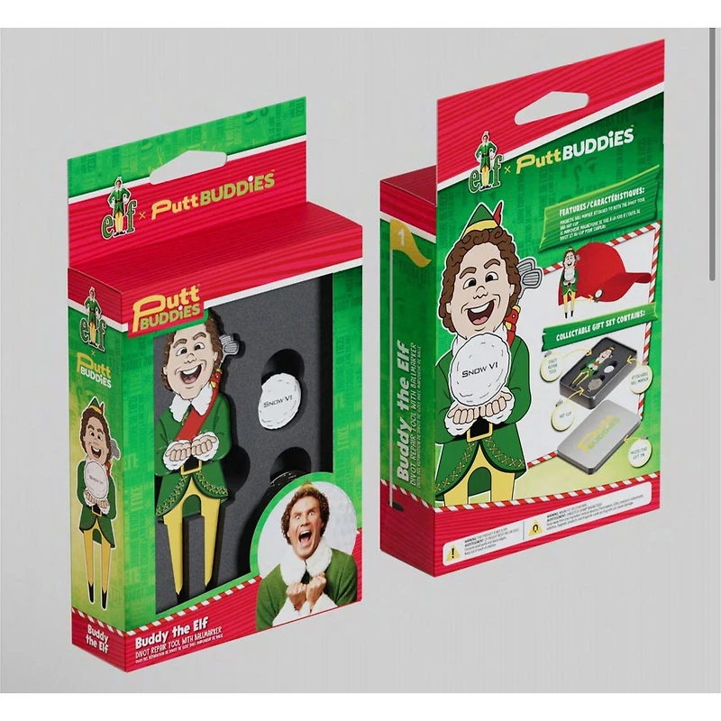 Buddy the Elf - Divot Tool & Gift Ball Marker