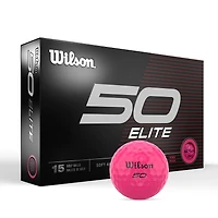 Fifty Elite Golf Balls - 15 Pack