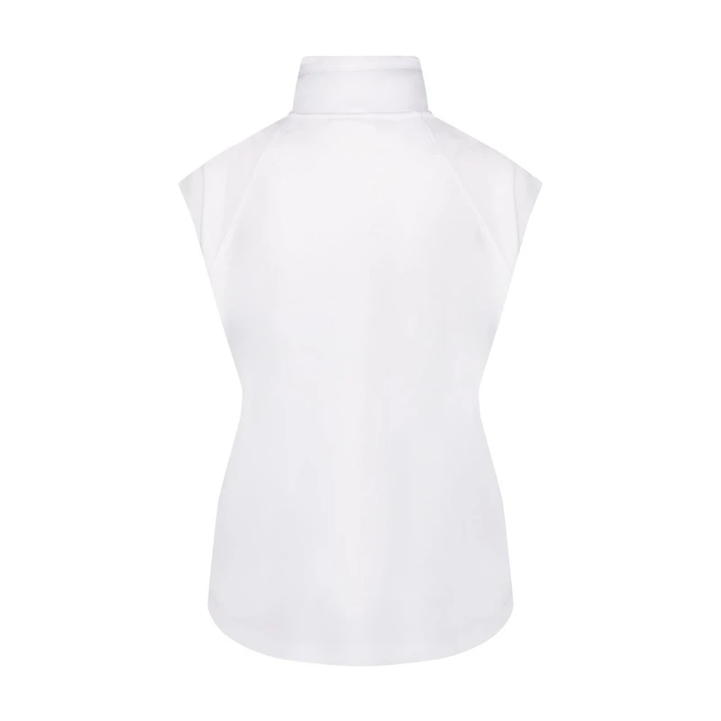Women's Zip Pullover Sleeveless Top