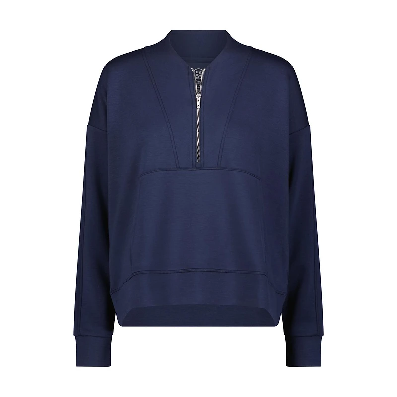 Women's 1/2 Zip Kanga Pocket Pullover