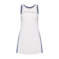 Women's Seamed Colourblock Sleeveless Dress