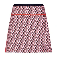 Women's Printed Tee Off Tipped Skort