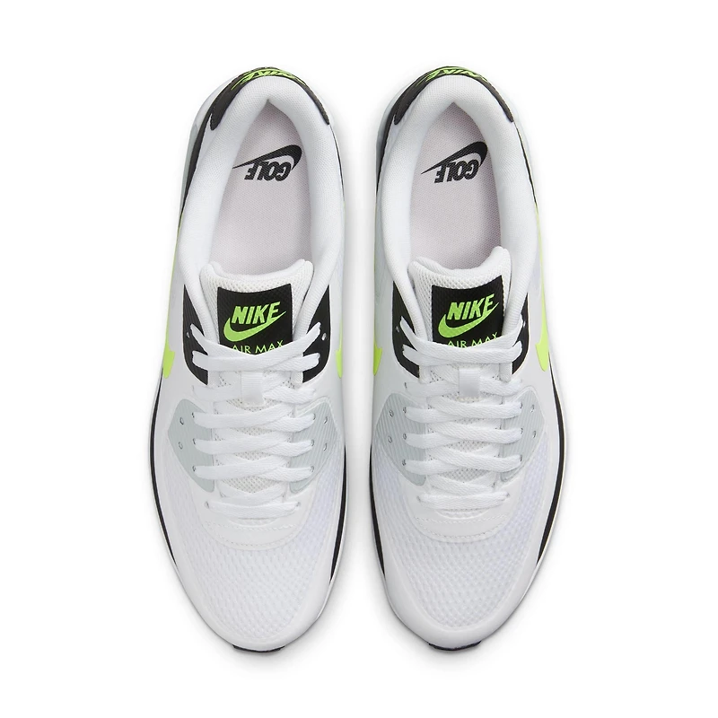 Prior Generation - Air Max 90 Spikeless Golf Shoe White/Black/Green