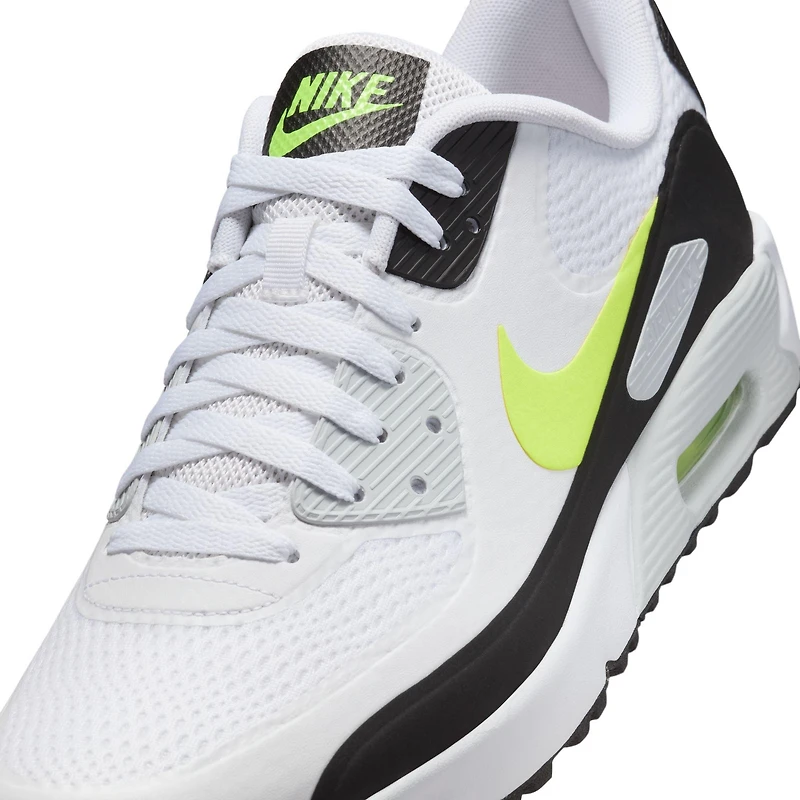 Prior Generation - Air Max 90 Spikeless Golf Shoe White/Black/Green
