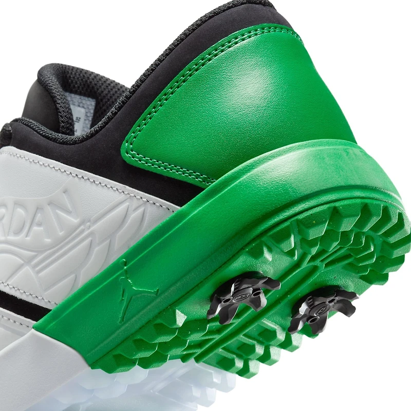 Jordan NU Retro Low G Spiked Golf Shoe - Black/Green