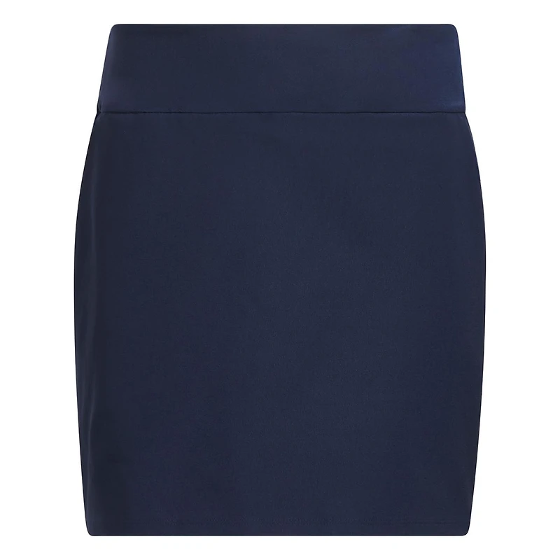 Women's Solid 18 Inch Skort