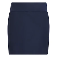 Women's Solid 18 Inch Skort