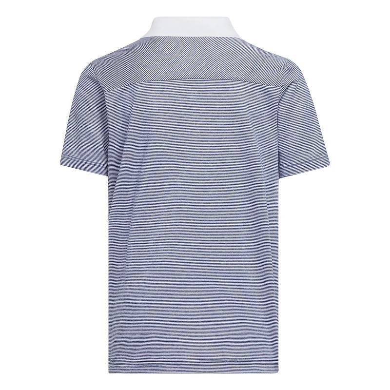 Boy's Ottoman Striped Short Sleeve Polo