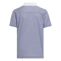 Boy's Ottoman Striped Short Sleeve Polo